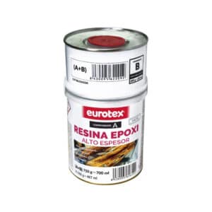 Pack resina alto espesor EUROTEX 650gr